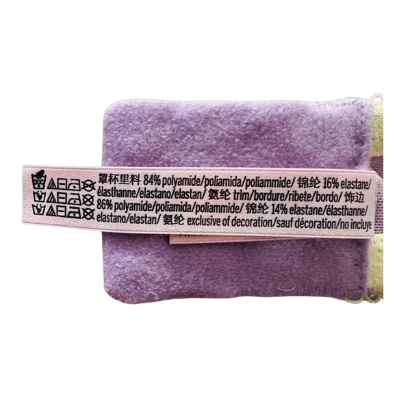 VICTORIA’S SECRET Tease Unlined Underwire Bra 38DDD Lavender - Picture 6 of 6